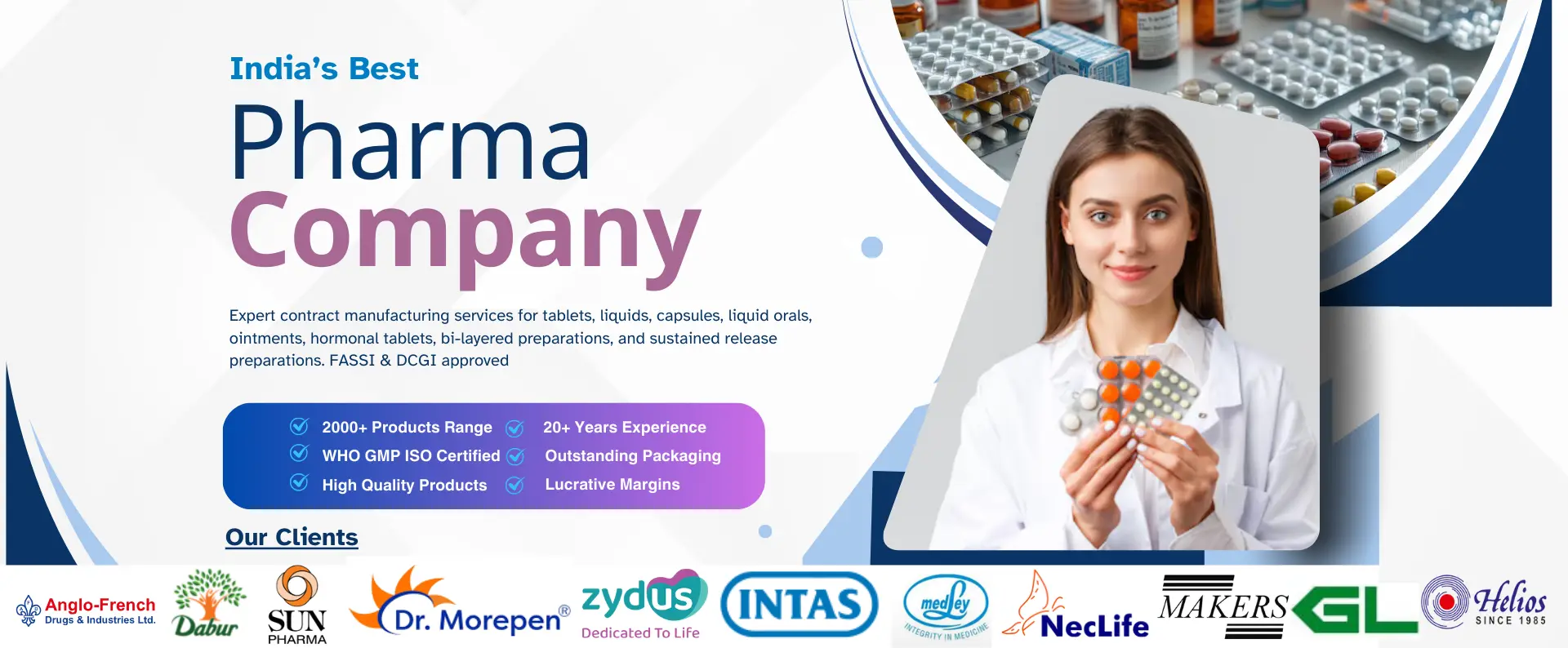 Pharma Company india DM Pharma WHO GMP certified