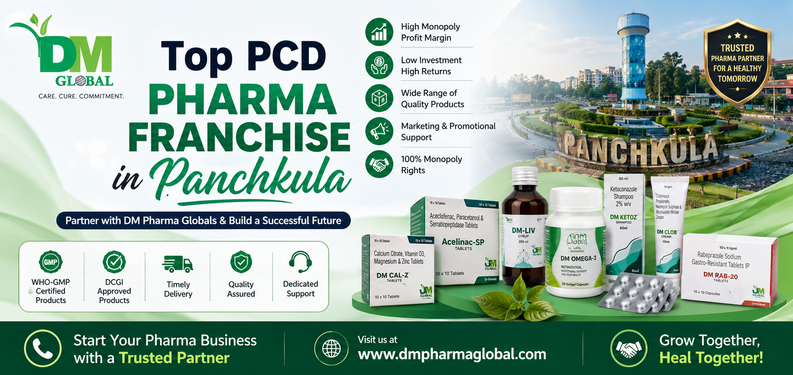 Top PCD Pharma Franchise in Panchkula