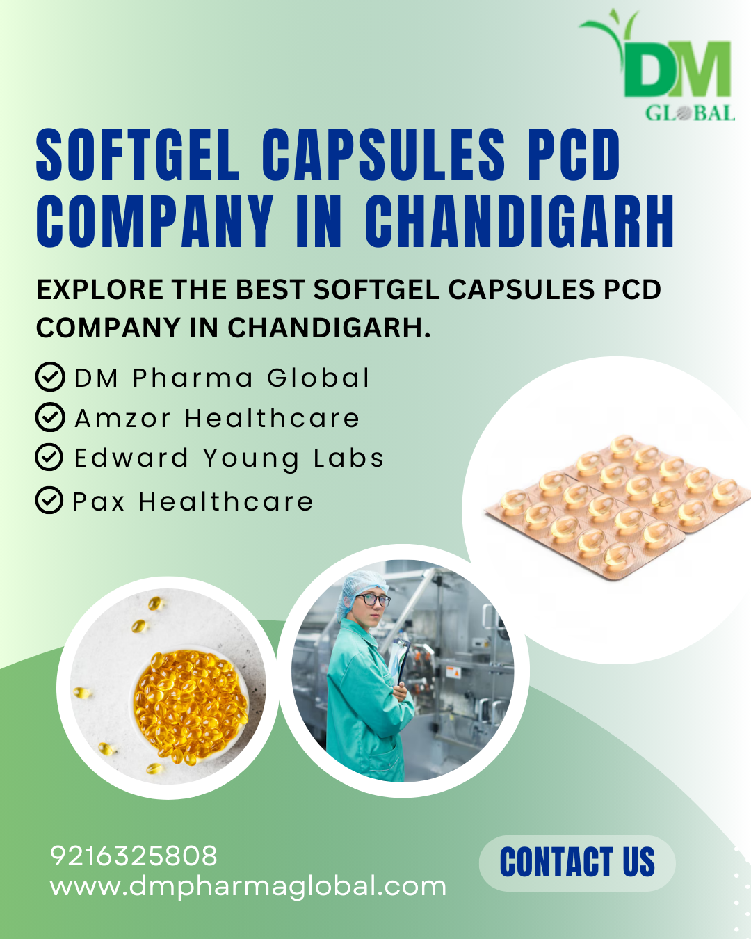 Softgel Capsules PCD Company in Chandigarh