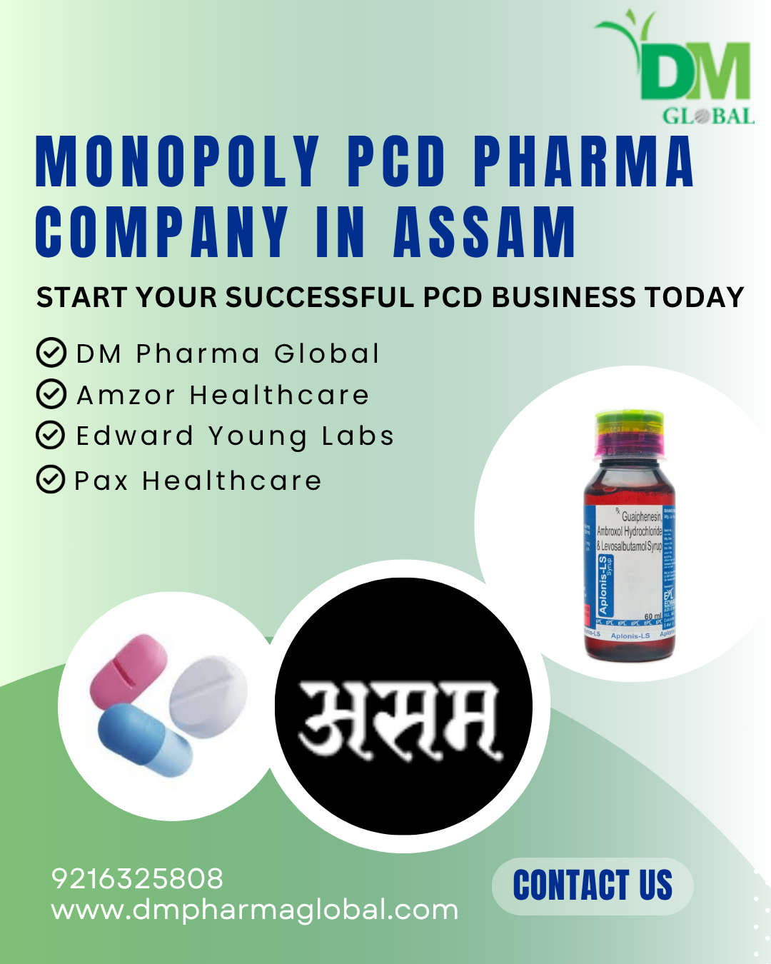 Monopoly PCD pharma company in Assam,