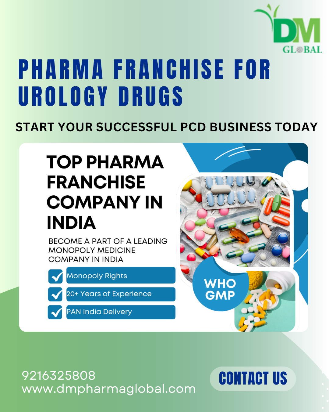 Pharma Franchise for Urology Drugs