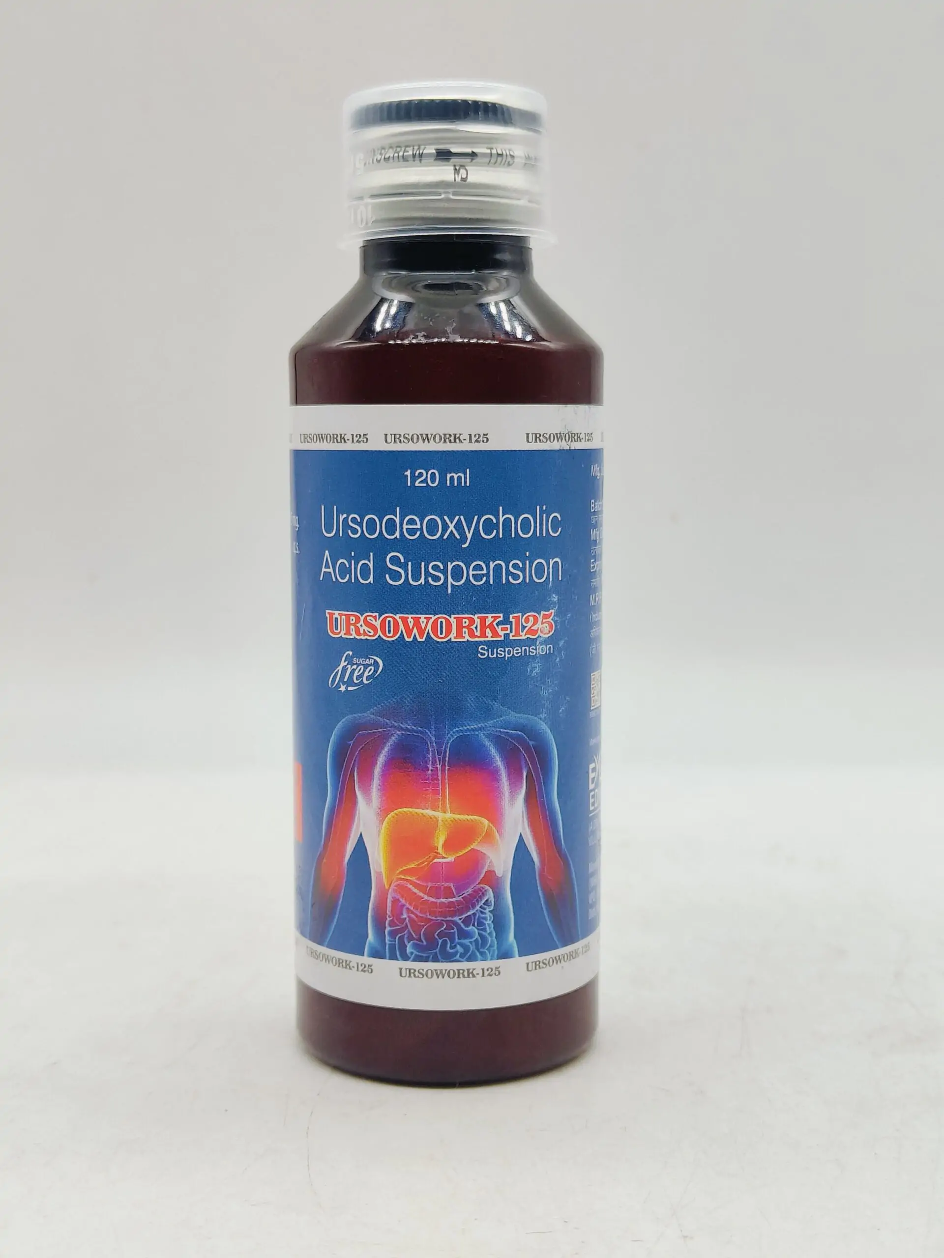 URSOWORK-125 Sugar Free Suspension