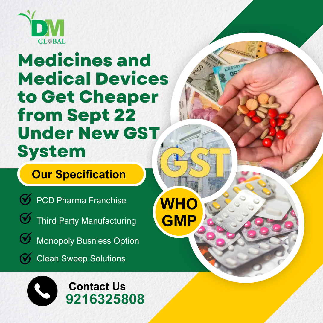 Medicines and Medical Devices to Get Cheaper from Sept 22 Under New GST System