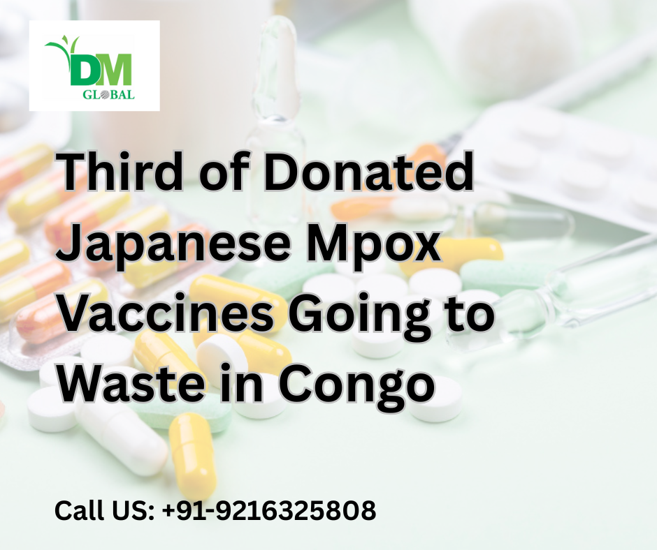 Third of Donated Japanese Mpox Vaccines Going to Waste in Congo