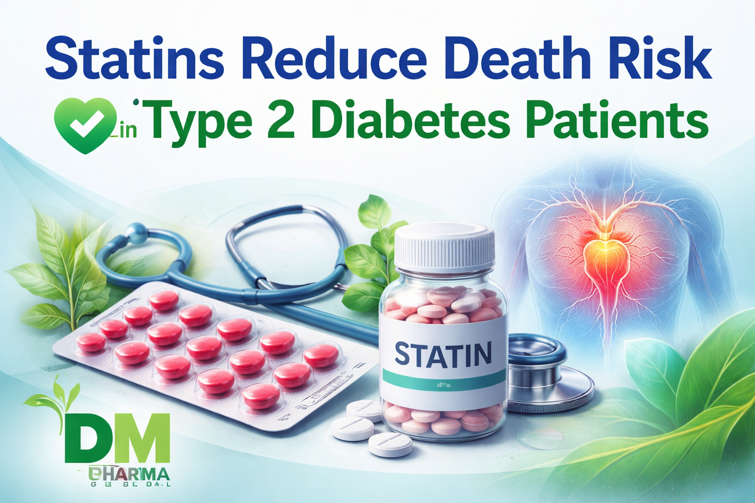 Statins Reduce Death Risk in Type 2 Diabetes Patients
