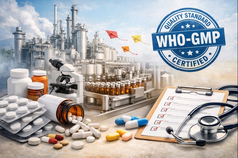 pharma contract manufacturing WHO - GMP Certified