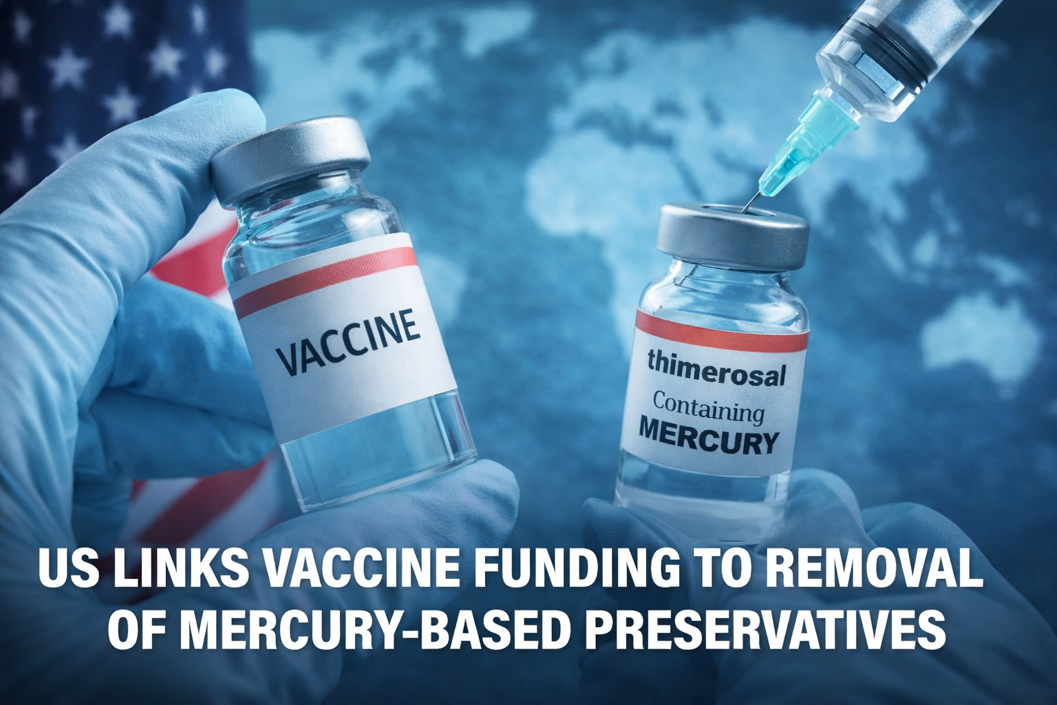 US Ties Vaccine Funding to Removal of Mercury-Based Preservatives