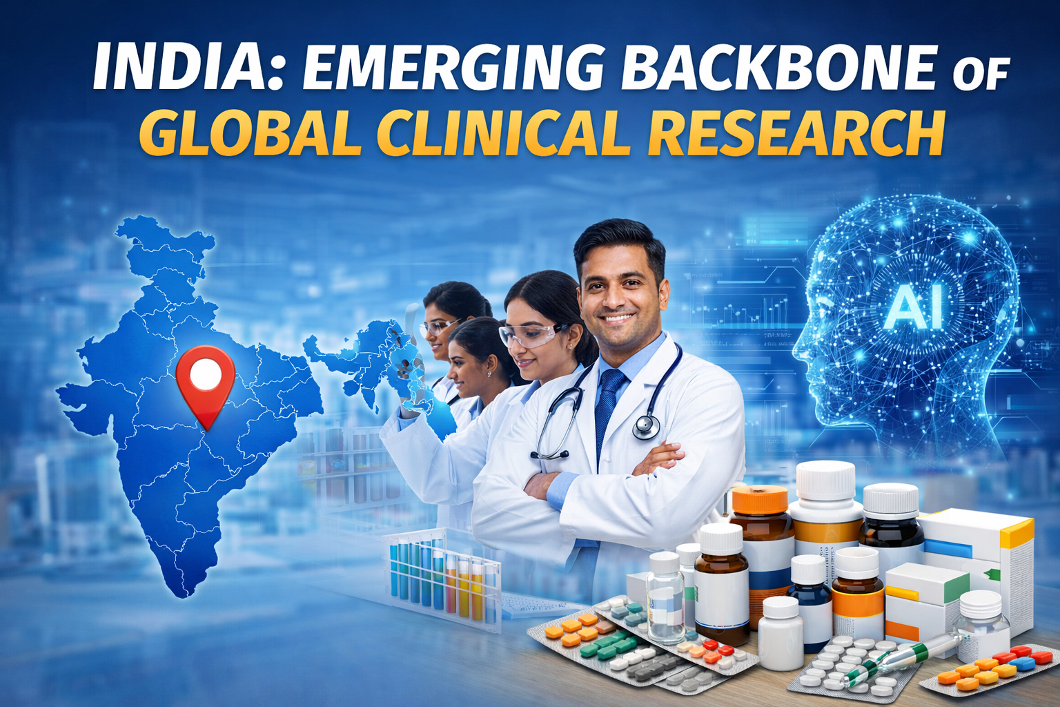 India backbone of global clinical research