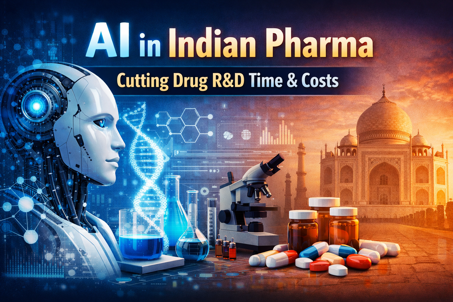 AI in Indian Pharma: Cutting Drug R&D Time & Costs
