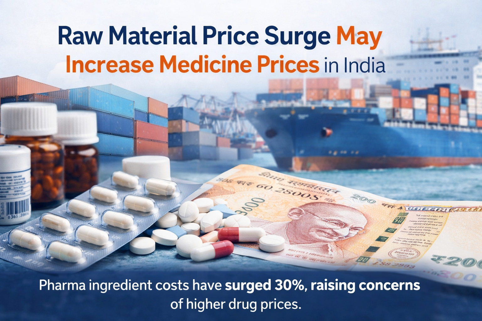 Rising costs impact India's medicine prices