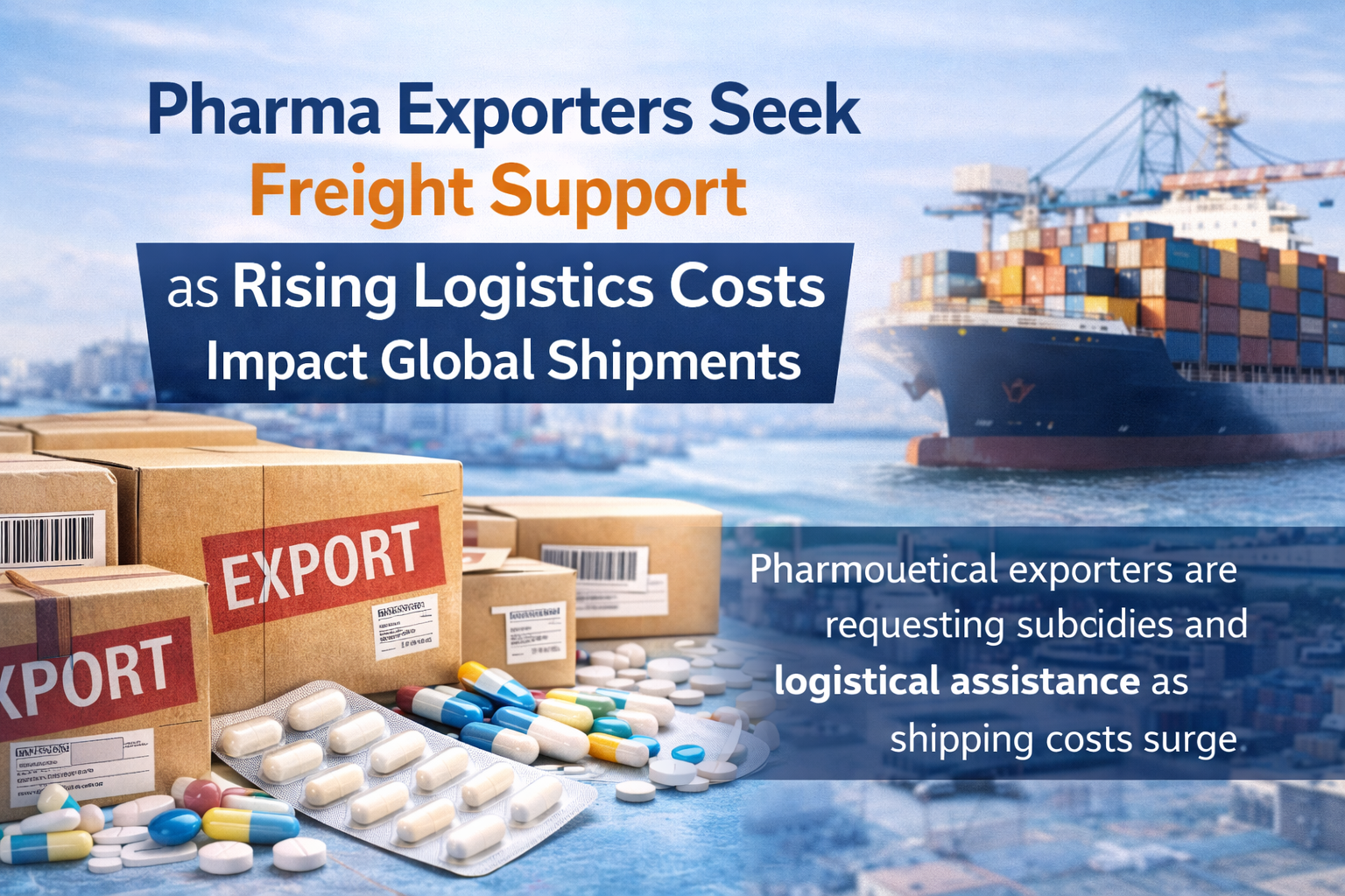 Pharmaceutical exports and rising costs