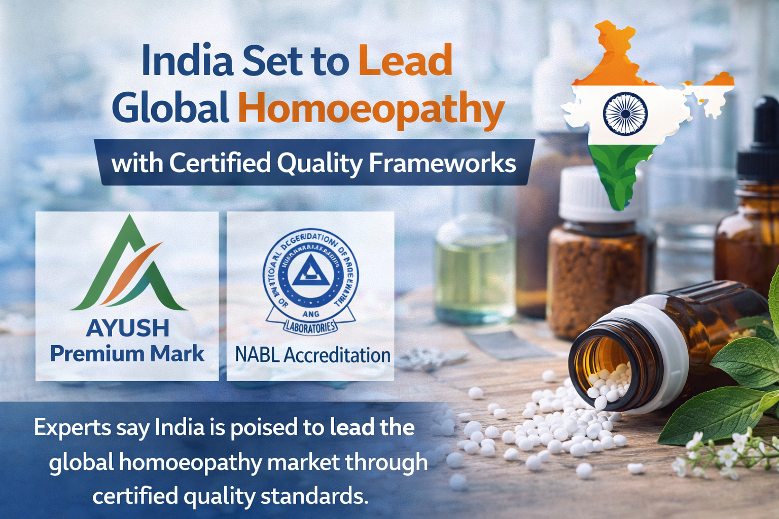 India leads in homoeopathy quality standards