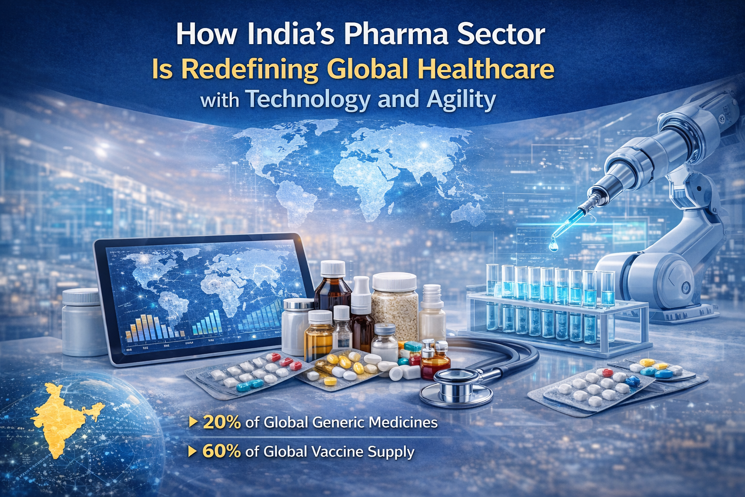 How India’s Pharma Sector Is Redefining Global Healthcare with Technology and Agility