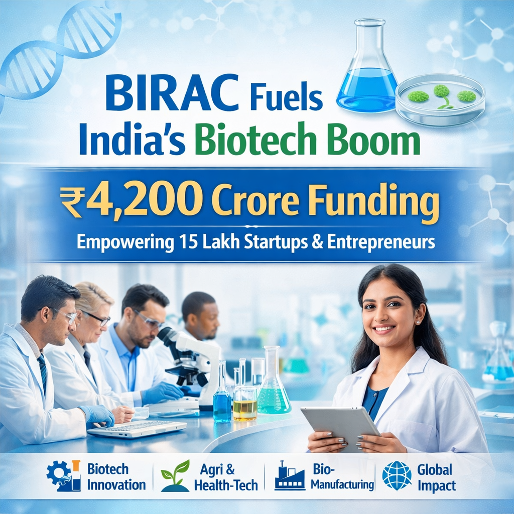 BIRAC funding India, biotech startups India, biotechnology industry India, bioeconomy India growth, biotech funding schemes India, startup funding biotechnology, bio incubators India, biotechnology innovation India, DBT India biotech, biotech startup ecosystem India