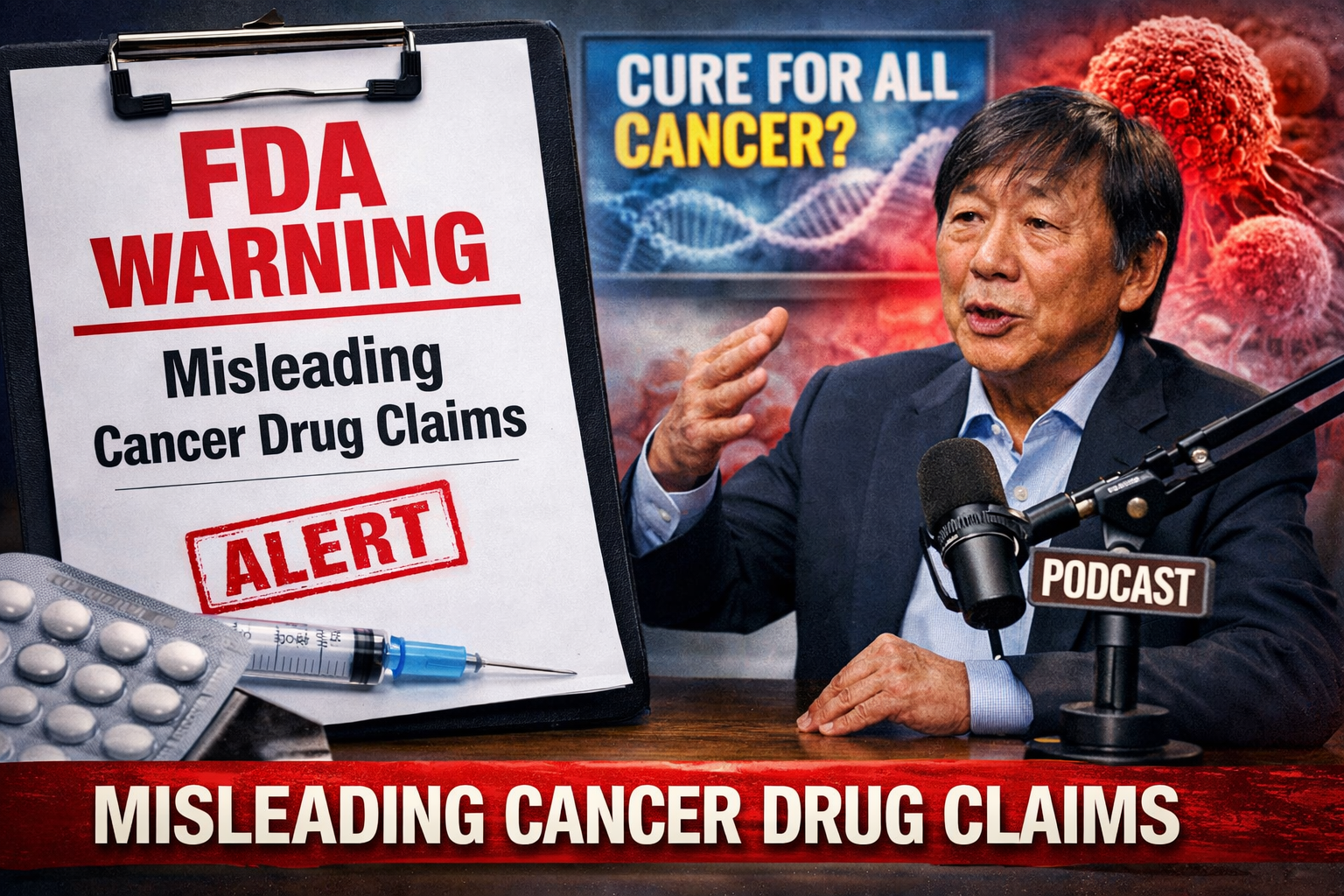 FDA warning on misleading drug claims