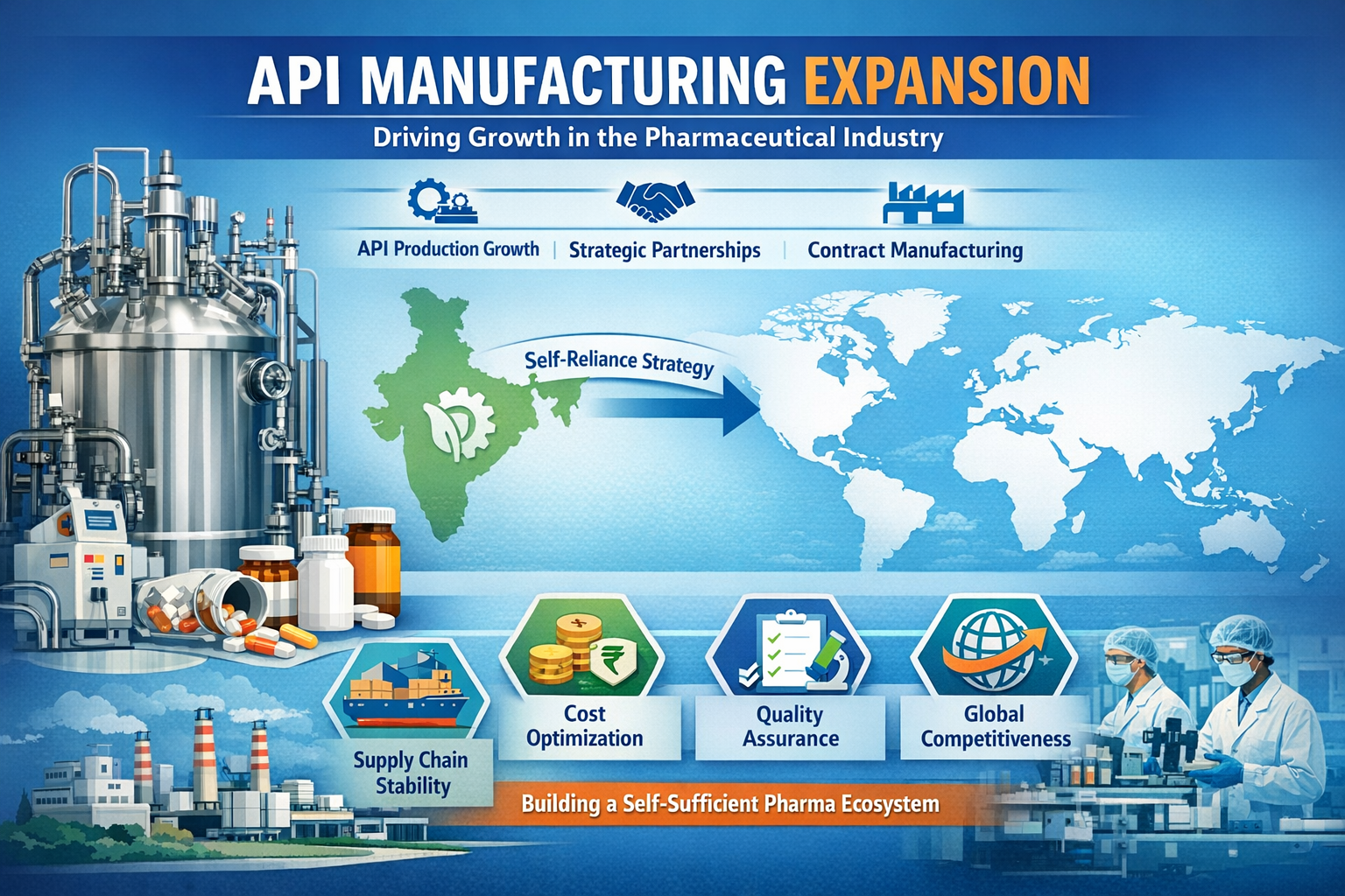 API manufacturing growth and strategy