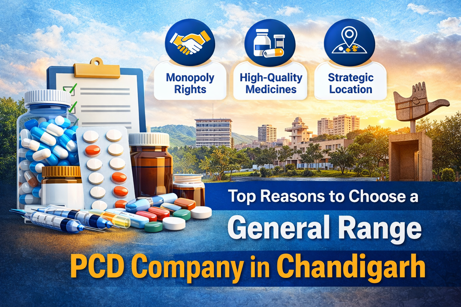 Top Reasons to Choose a General Range PCD Company in Chandigarh