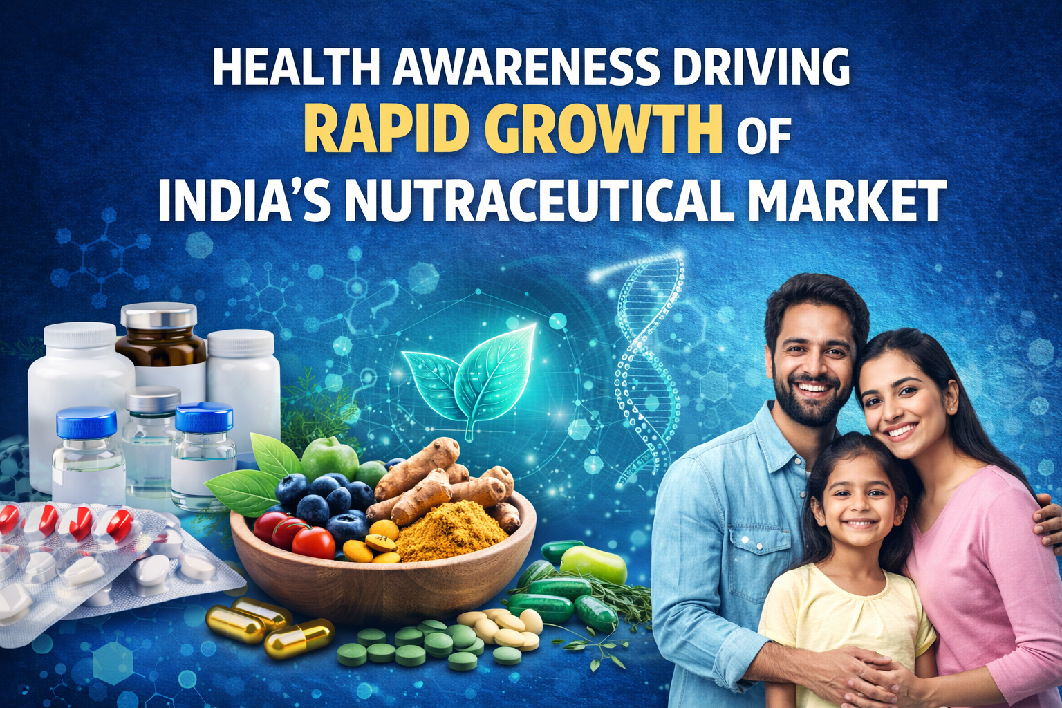 Health Awareness Driving the Rapid Growth of India’s Nutraceutical Market
