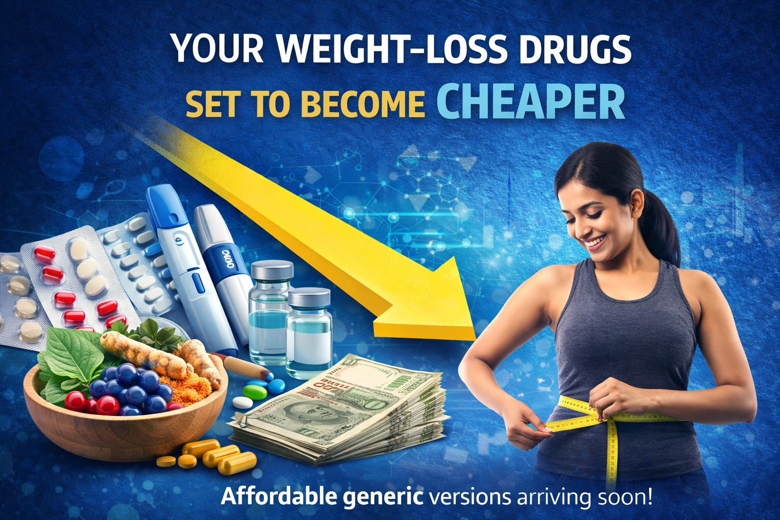 Weight-Loss Medicines in India Set to Become More Affordable