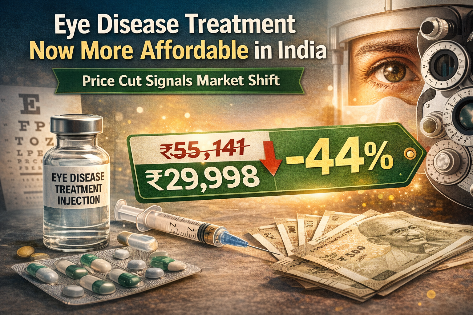 Price cut for eye disease treatment